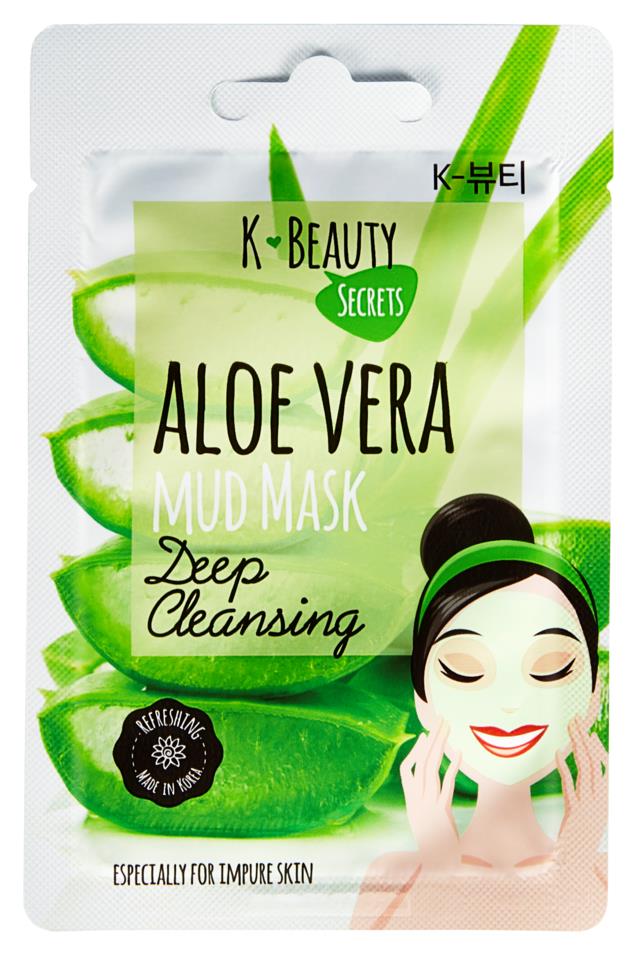 K-Beauty Secrets Aloe Vera Mud Mask 