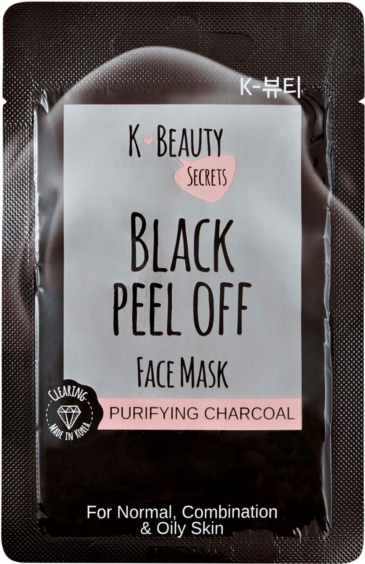 K-Beauty Secrets Black Peel Off Mask 15 g