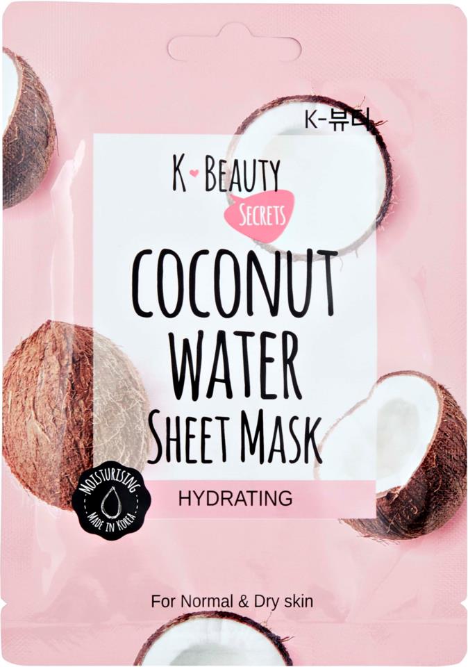 K Beauty Secrets Coconut Water Sheet Mask 15 g