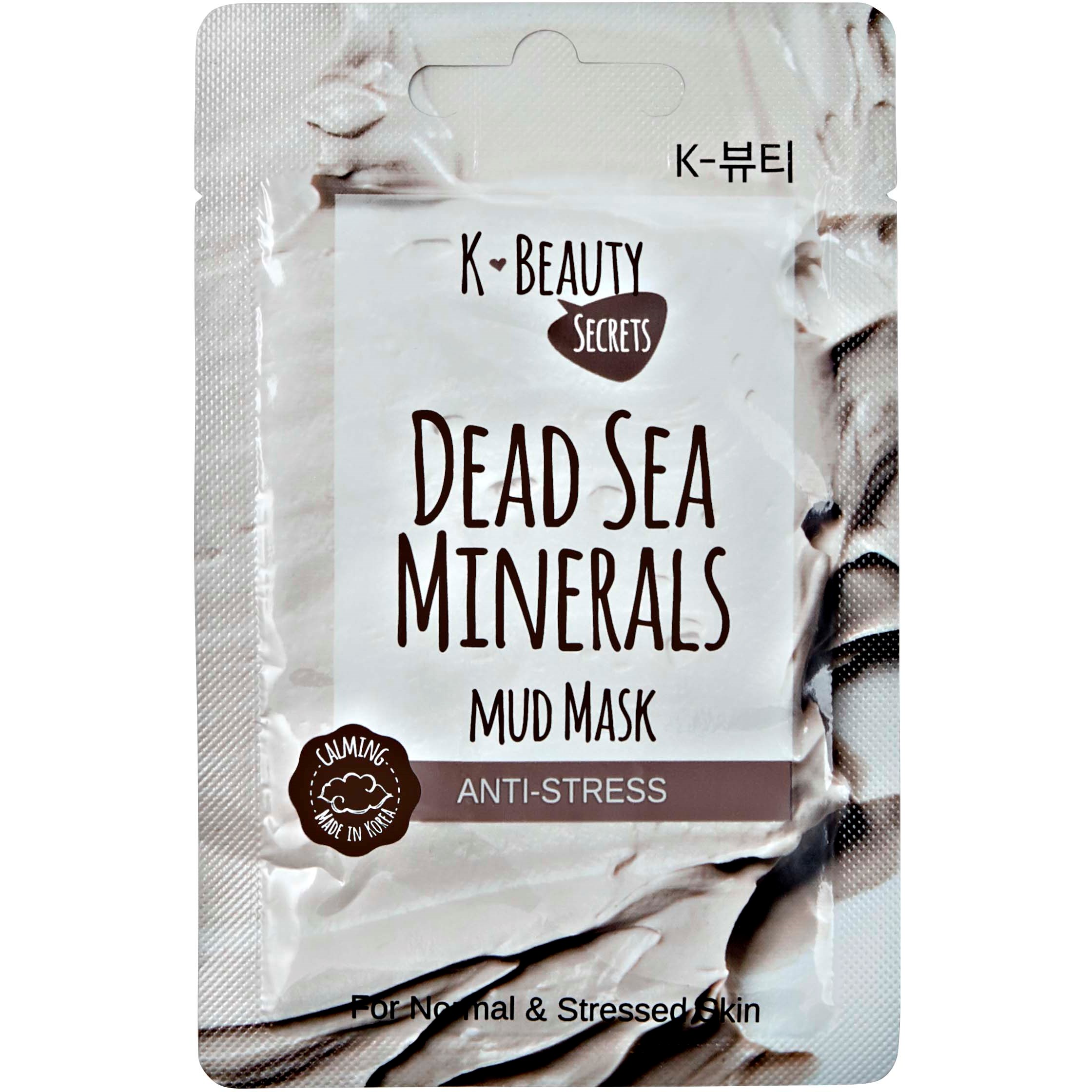 Bilde av K-beauty Secrets Dead Sea Minerals Anti Stress Mud Mask 15 G