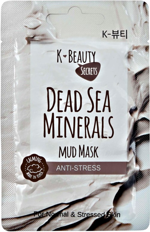 K-Beauty Secrets Dead Sea Minerals Anti Stress Mud Mask 15 g