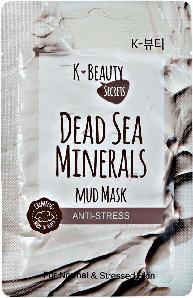 K-Beauty Secrets Dead Sea Minerals Anti Stress Mud Mask