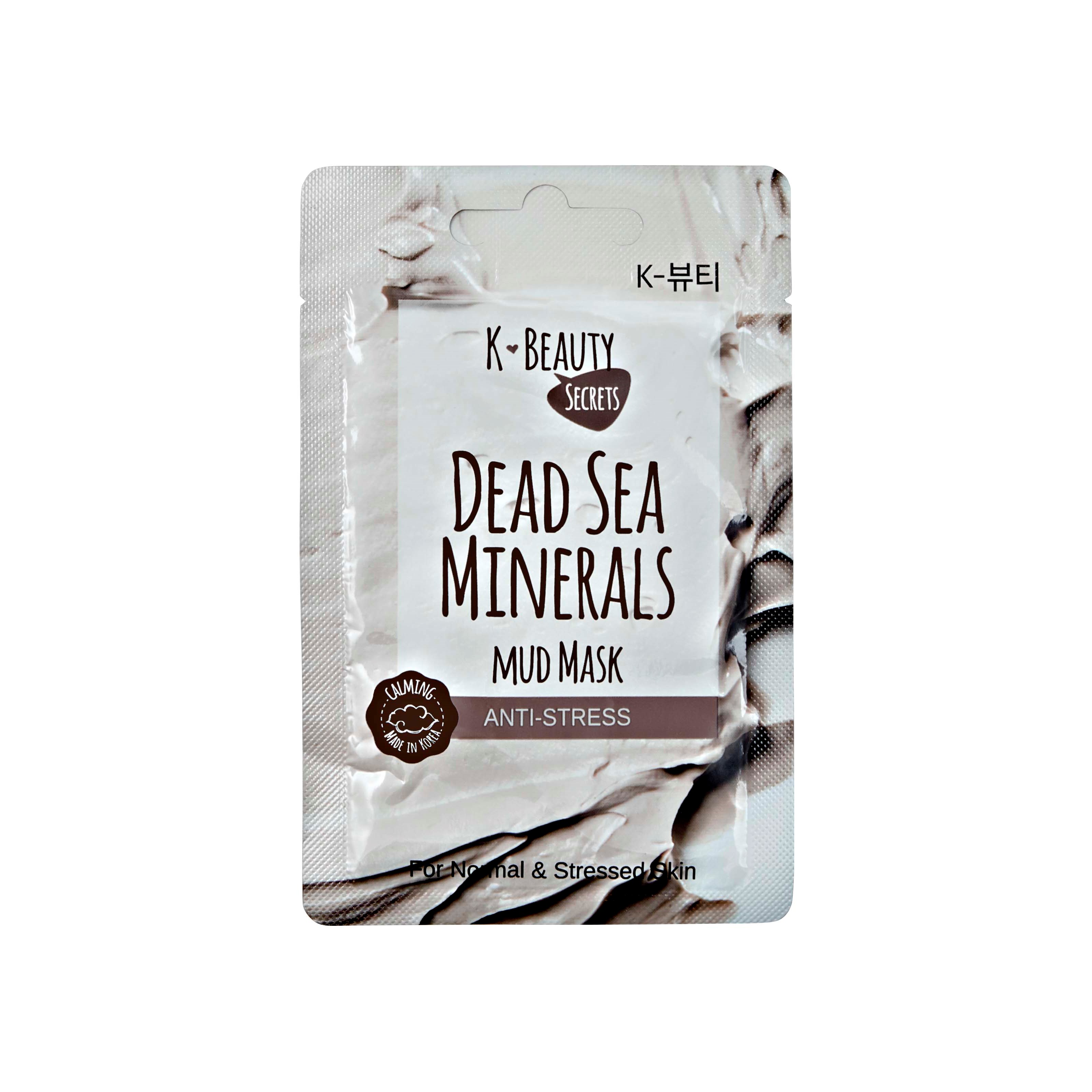 Läs mer om K- Beauty Secrets Dead Sea Minerals Anti Stress Mud Mask 15 g