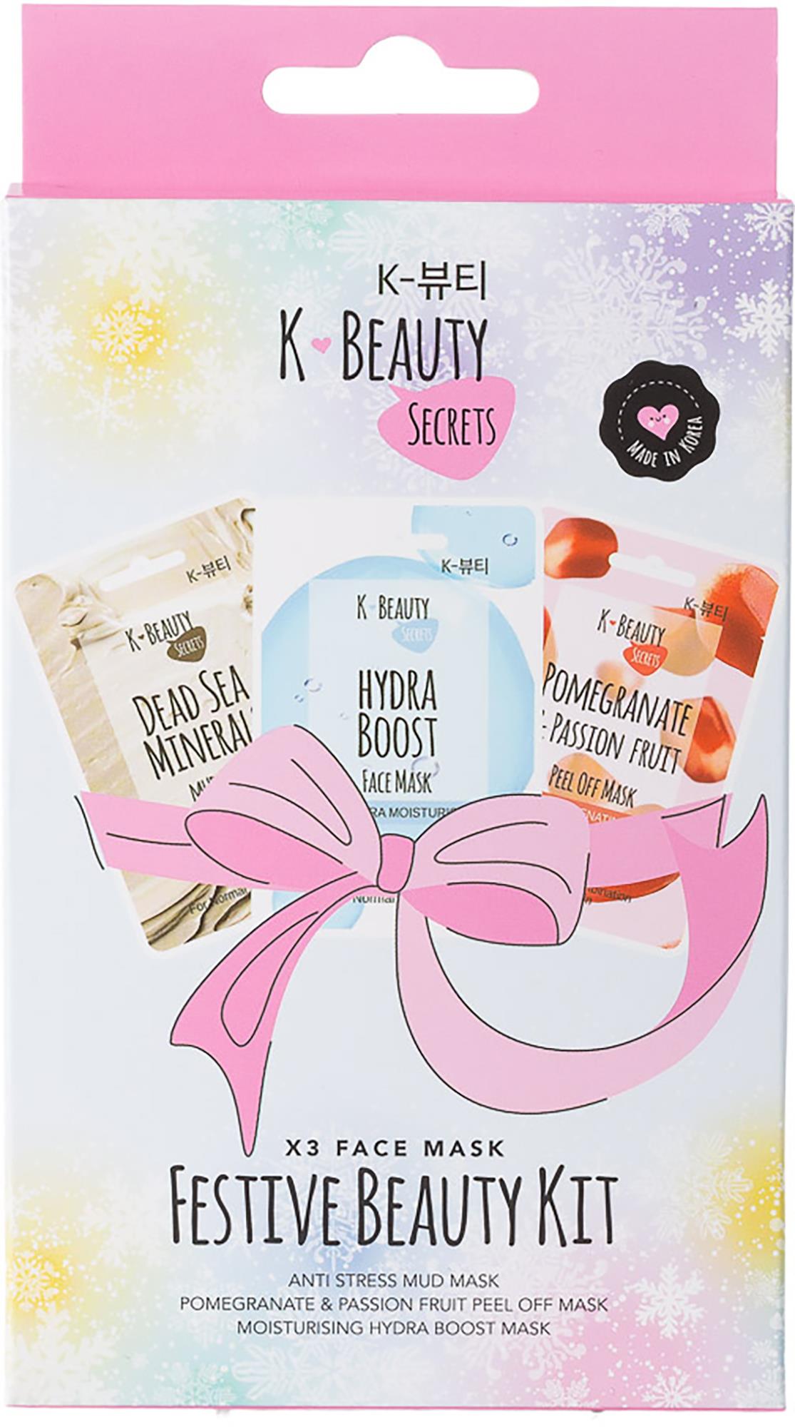 K-Beauty Secrets Sheet Mask 3 st | lyko.com