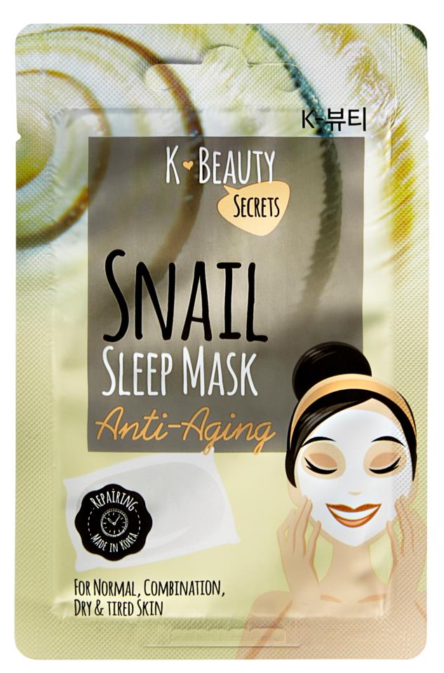 K-Beauty Secrets Snail Sleep Mask
