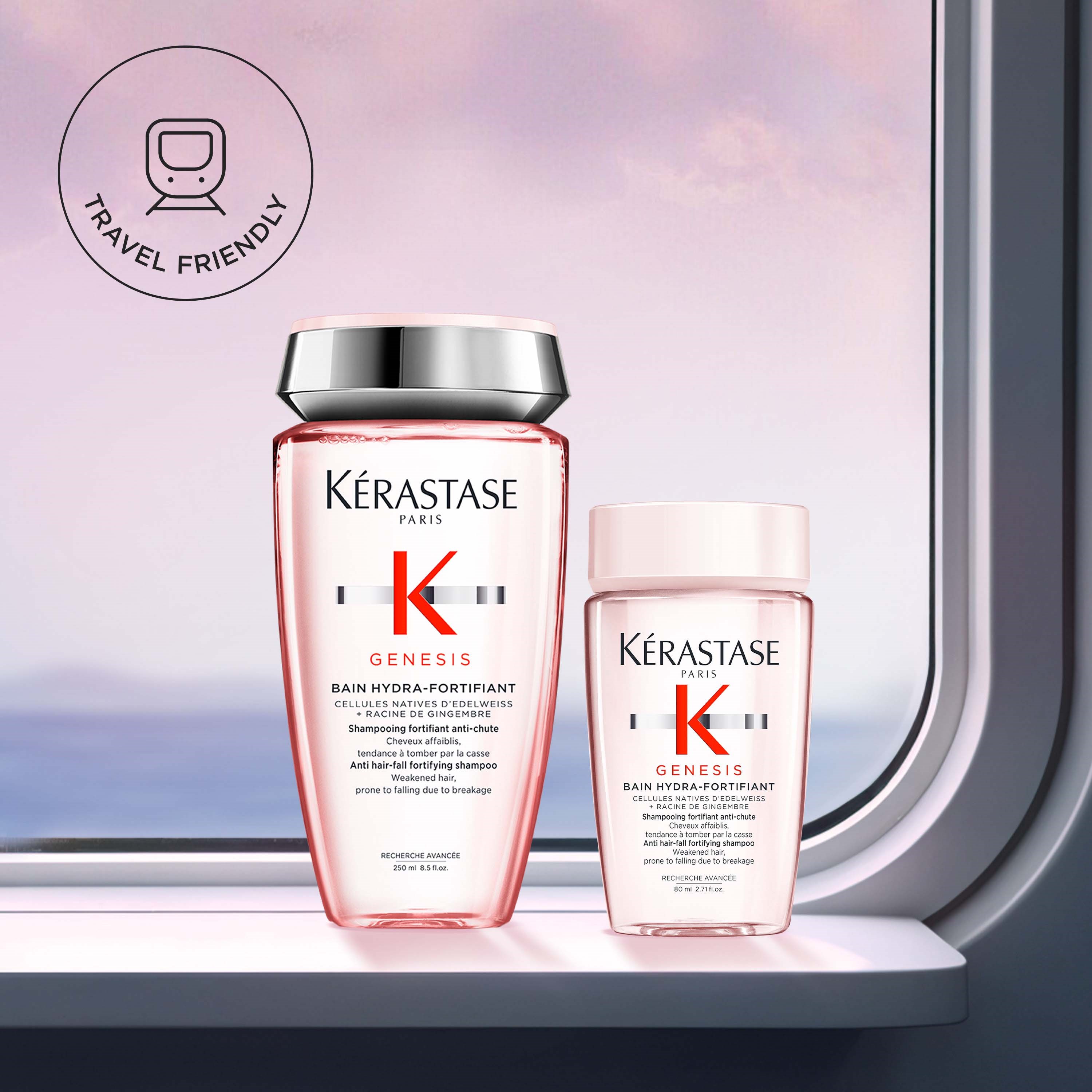 Kérastase Genesis Bain Hydra-Fortifiant Shampoo Travel Size 80 ml (obrázok 8)