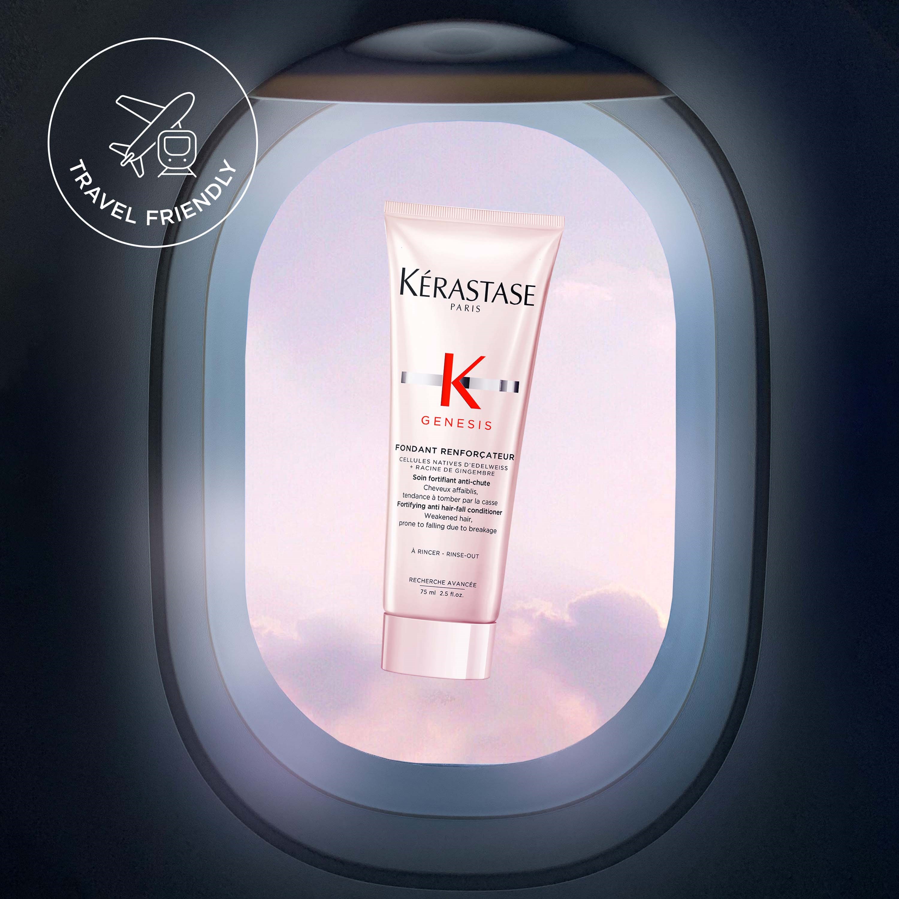 Kérastase Genesis Fondant Renforcateur Conditioner Travel Size 75 ml (obrázok 6)