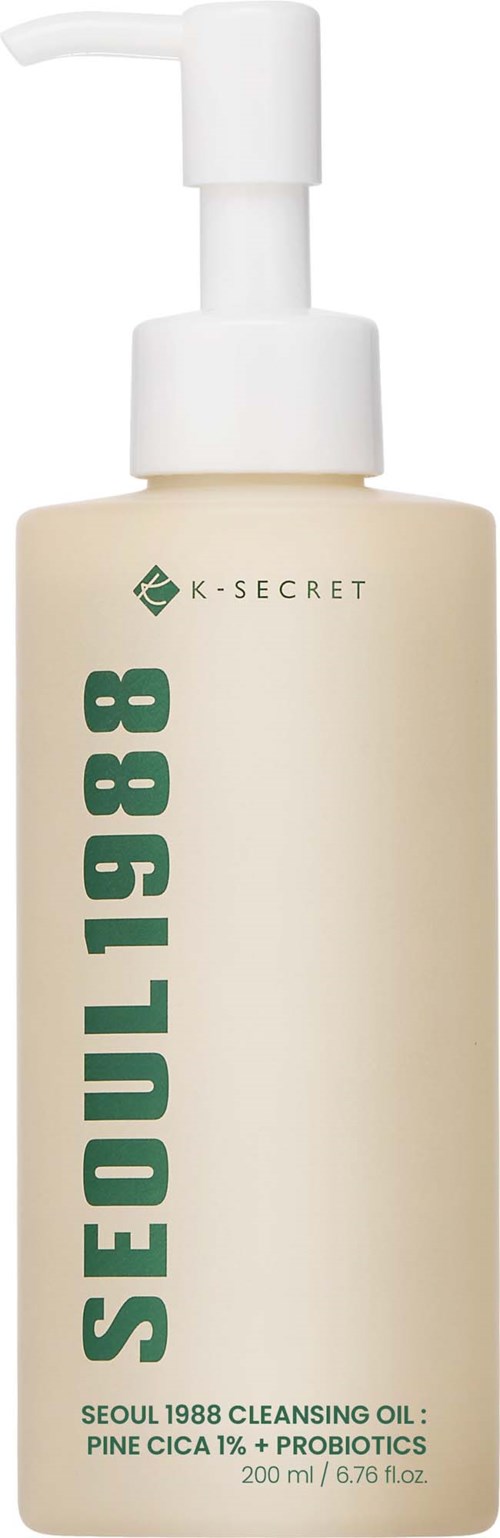 K-Secret SEOUL 1988 Cleansing Oil: Pine Cica 1% + Probiotics 200 ml