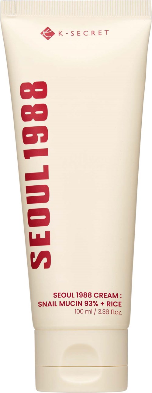 K-Secret SEOUL 1988 Cream: Snail Mucin 93% + Rice 100 ml