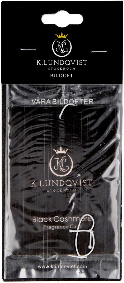 K. Lundqvist Stockholm Black Cashmere Hotelldoft 3 Pack