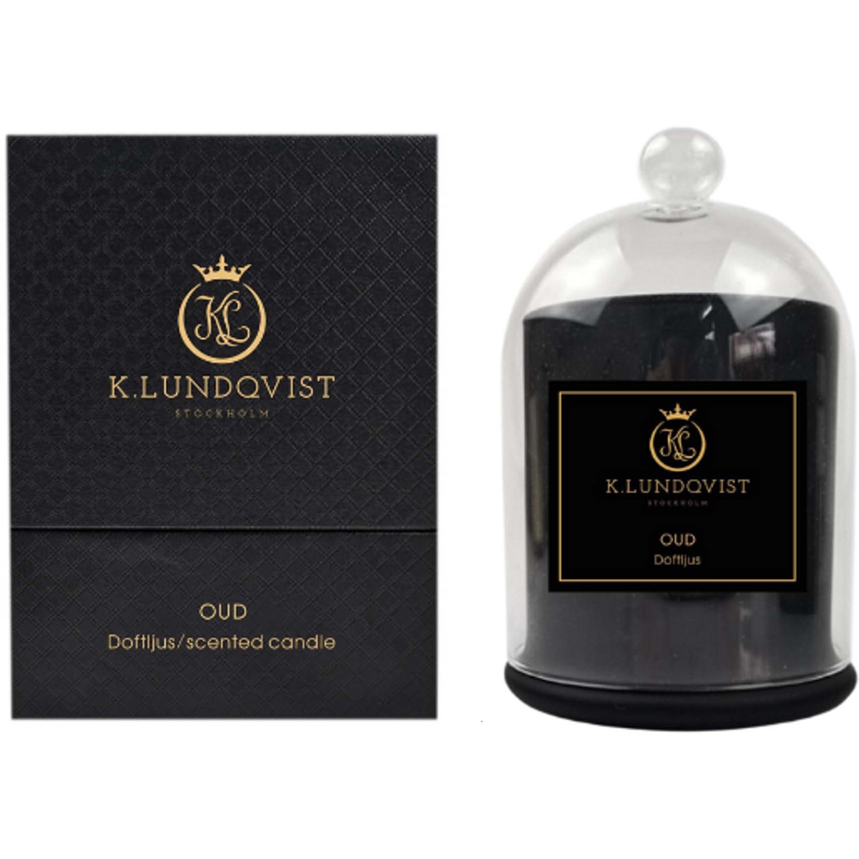 K. Lundqvist Stockholm Scented Candle Oud/Musk & Oud 300 g