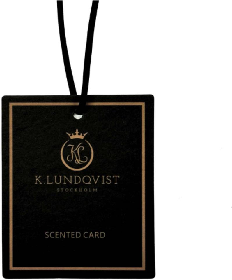 K. Lundqvist Stockholm Scented Card Oud/Musk & Oud 
