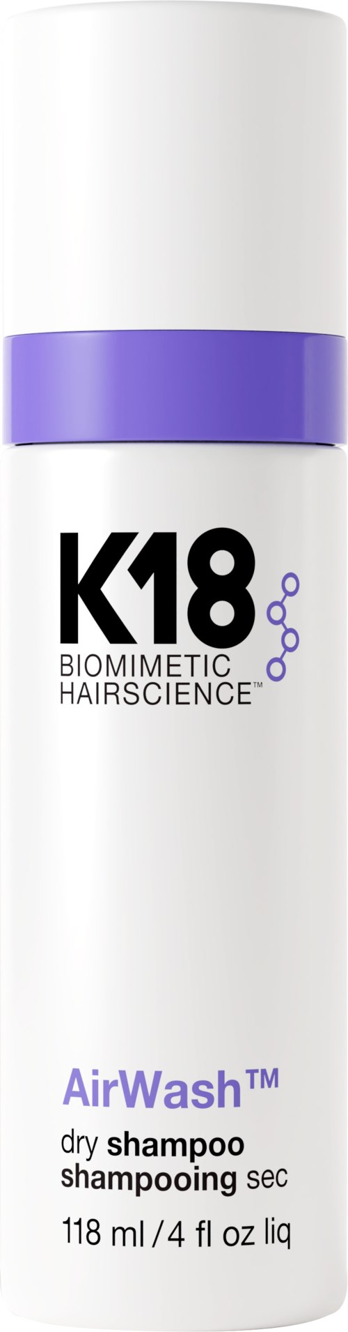 K18 AirWash Dry Shampoo 118 ml