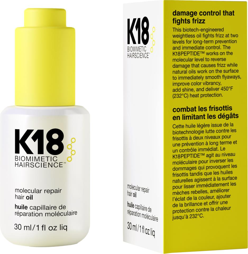 K18 Molecular Repair Hair Oil | lyko.com