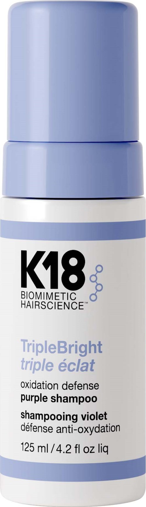 K18 TripleBright Oxidation Defense Purple Shampoo 125 ml