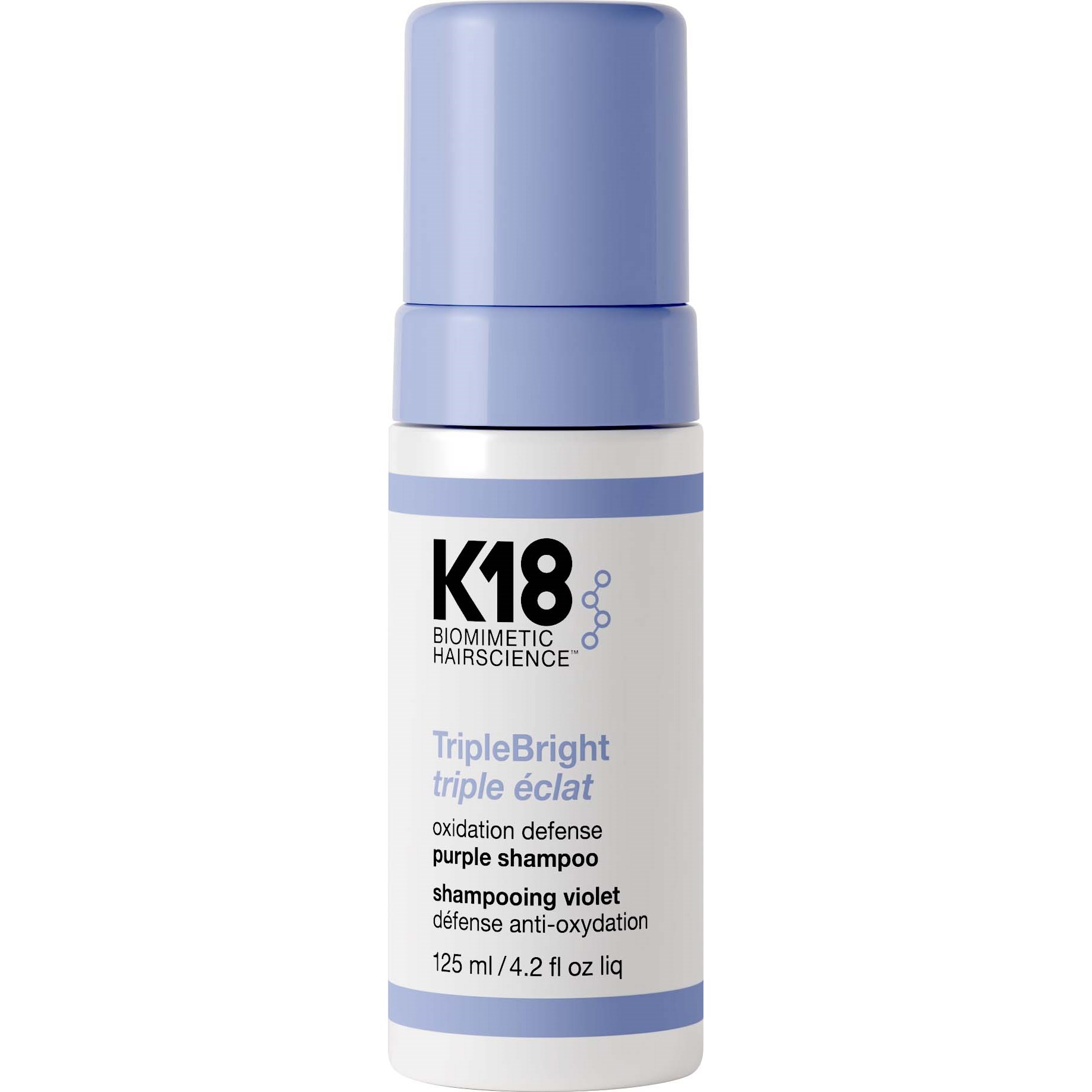 K18 TripleBright Oxidation Defense Purple Shampoo 125 ml