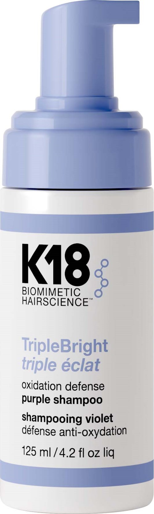 K18 TripleBright Oxidation Defense Purple Shampoo 125 ml