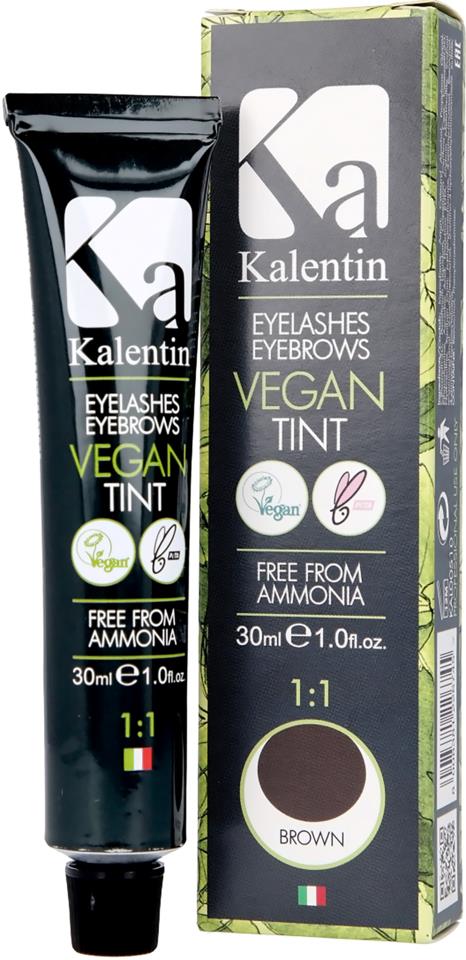 Kalentin Eyebrow & Eyelash Tint Vegan Brown 30ml
