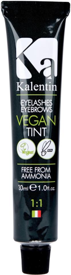 Kalentin Eyebrow & Eyelash Tint Vegan Dark Brown 30ml