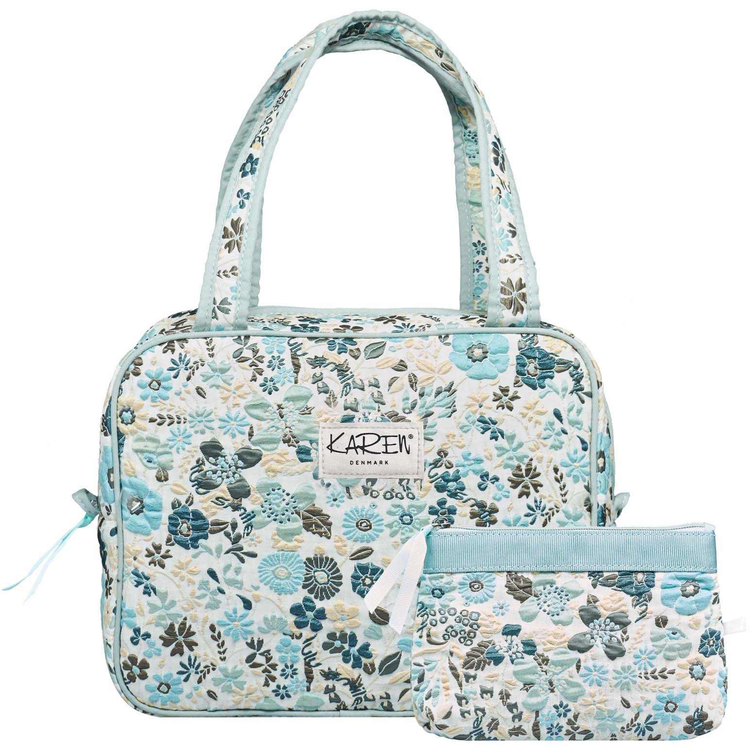 Läs mer om Karen 2-Piece Cosmetic Bag Set Canvas