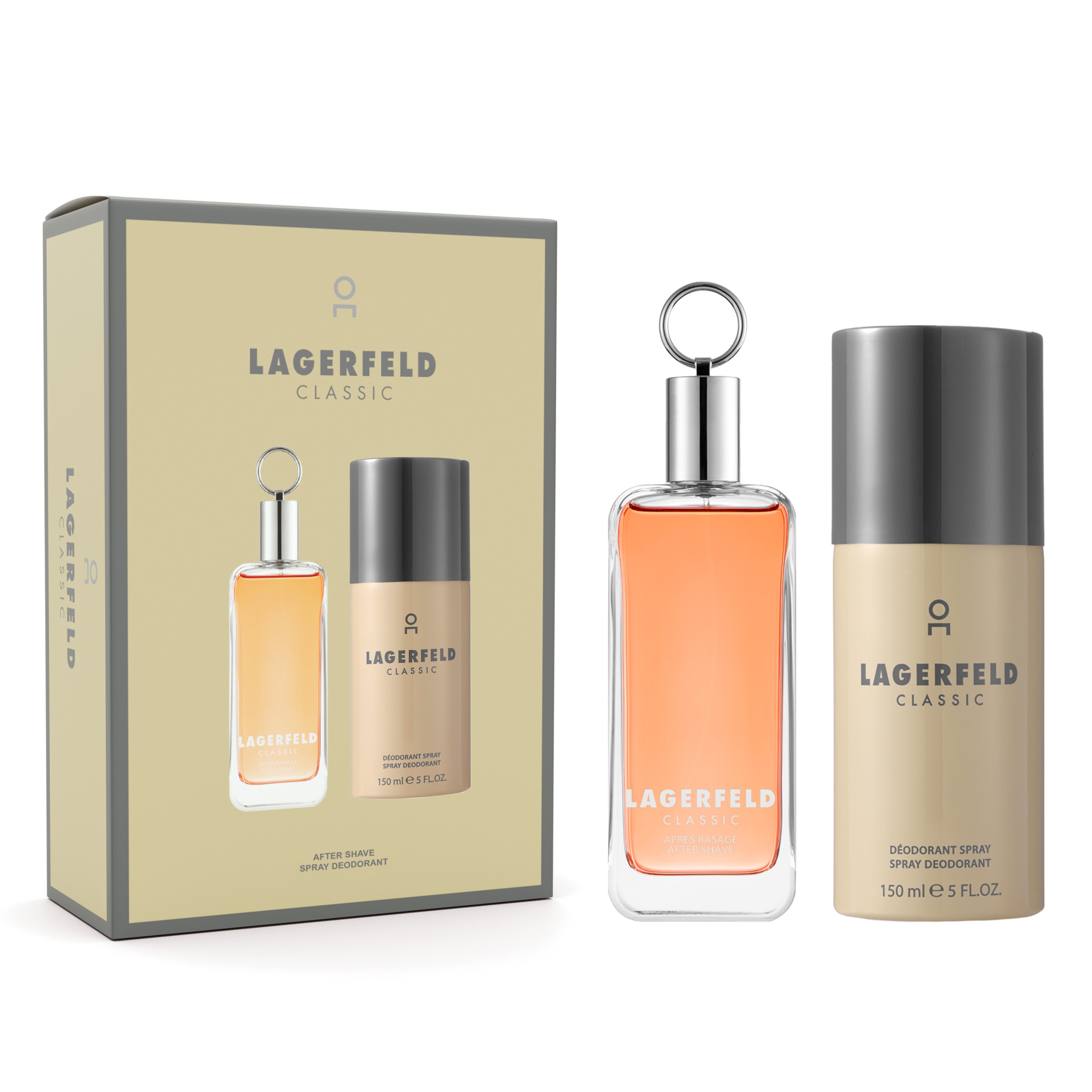 Karl Lagerfeld Gift Set Classic After Shave Lotion 100 ml + Deo Spray 150 ml 0 kpl