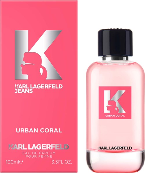 Karl Lagerfeld Jeans Urban Coral Pour Femme Eau de Parfum 100 ml