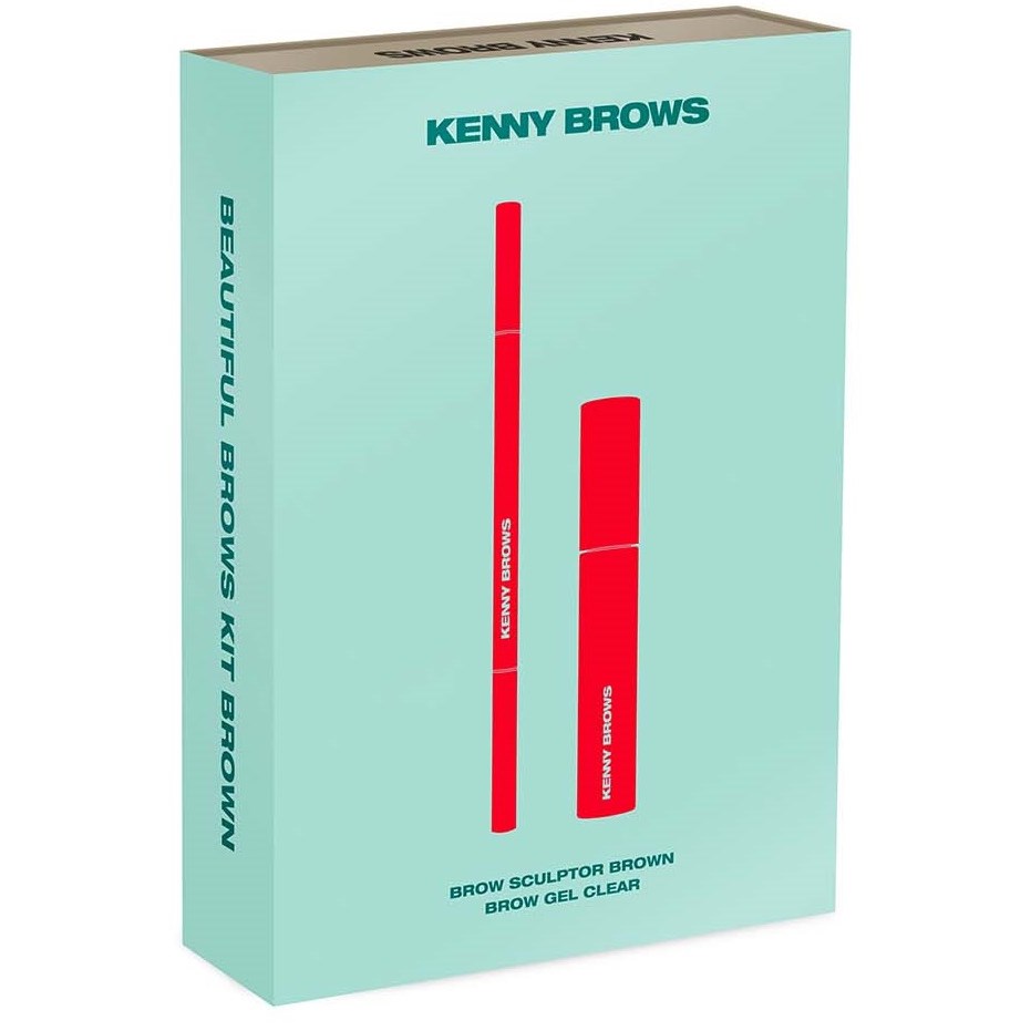 KENNY ANKER KENNY BROWS Beautiful Brows Kit Brown