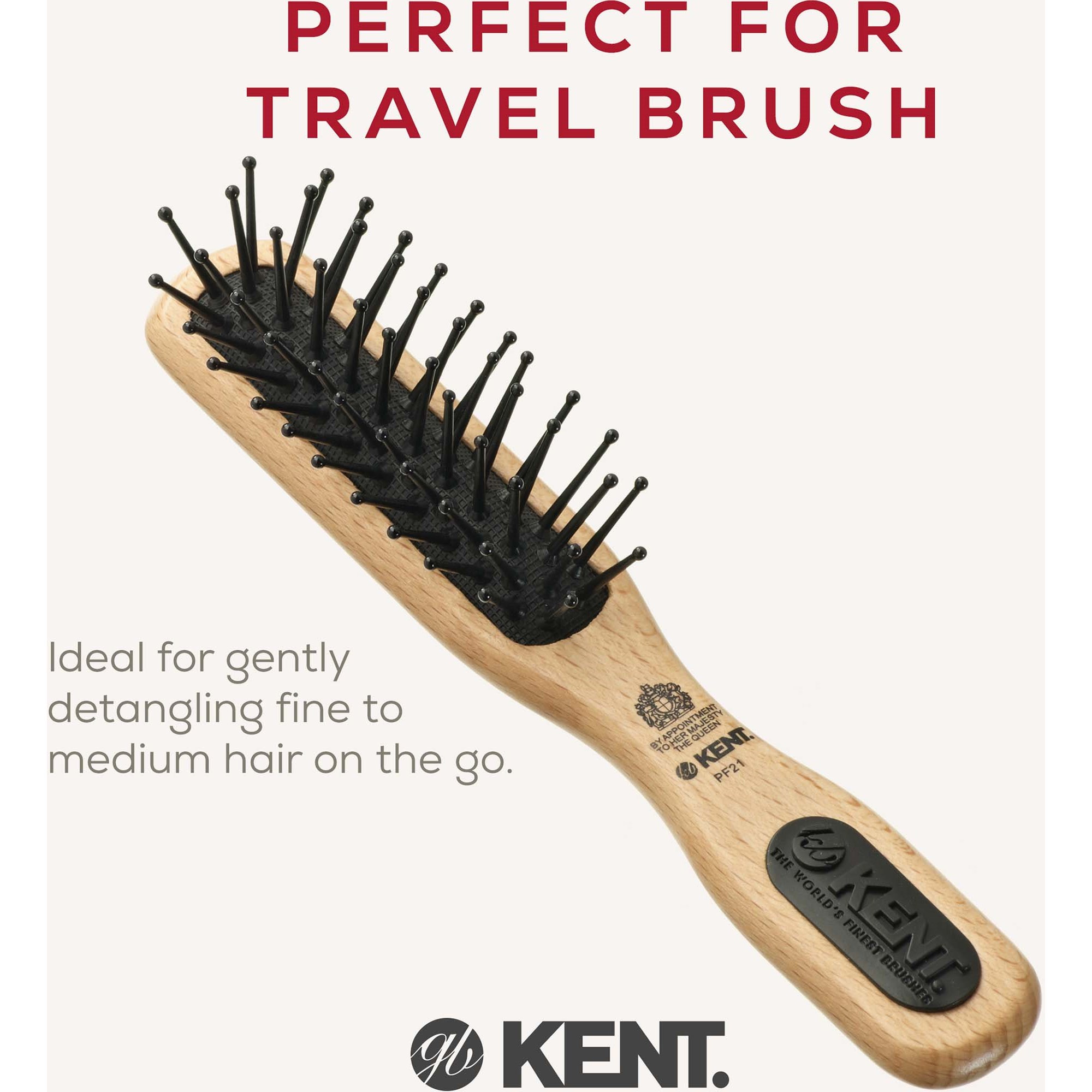 Kent Brushes Airhedz Micro-Phine De-Tangle Brush (zdjęcie 3)