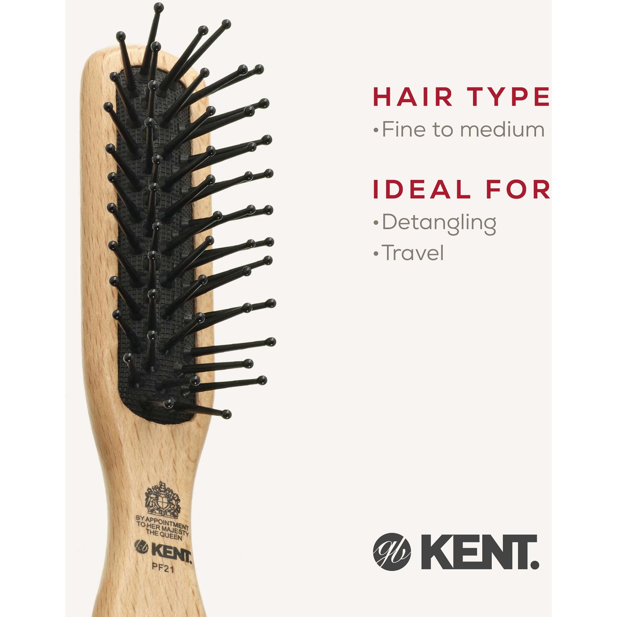 Kent Brushes Airhedz Micro-Phine De-Tangle Brush (zdjęcie 6)