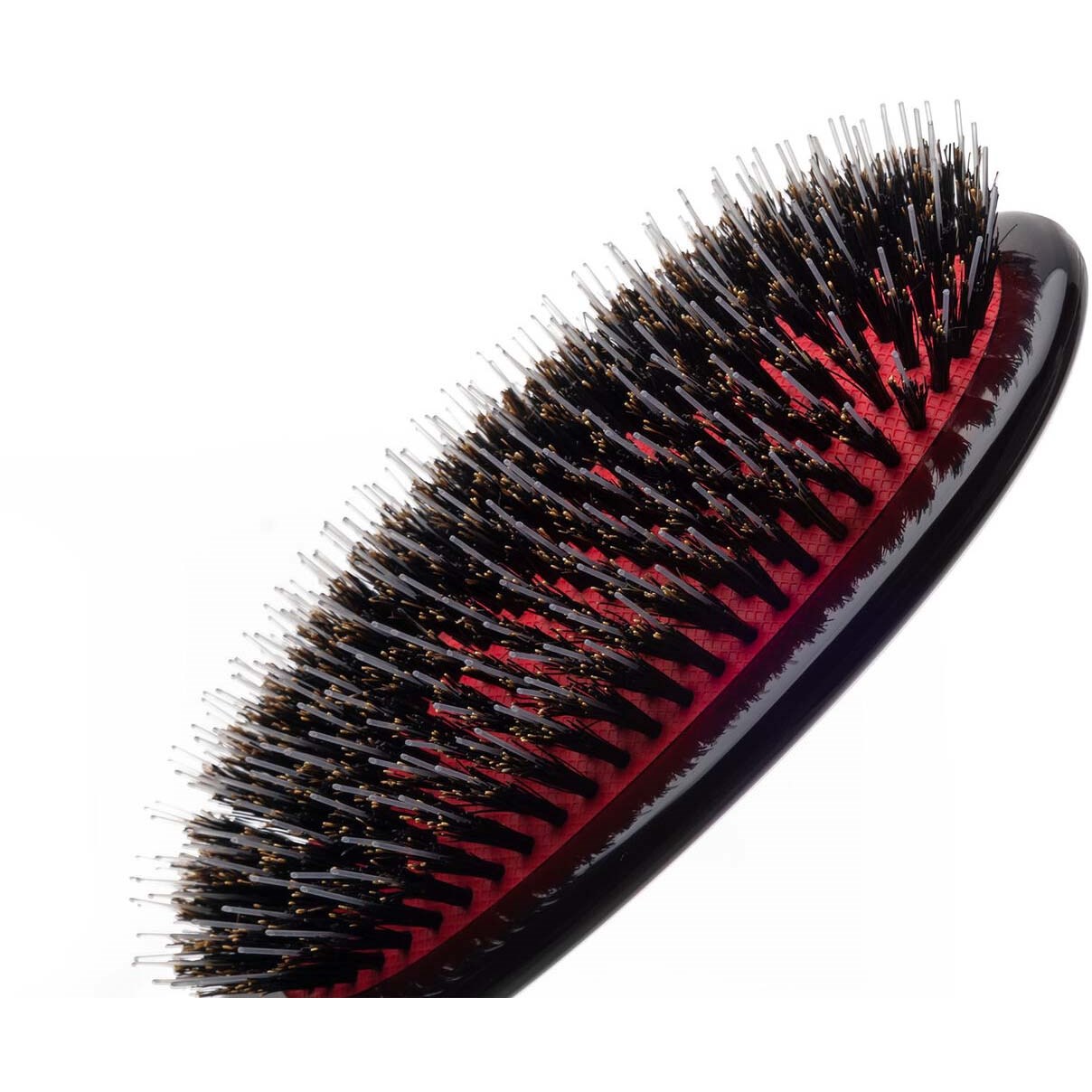 Kent Brushes Classic Shine Large Black Porcupine Mixed Bristle Hairbru (obrázok 3)