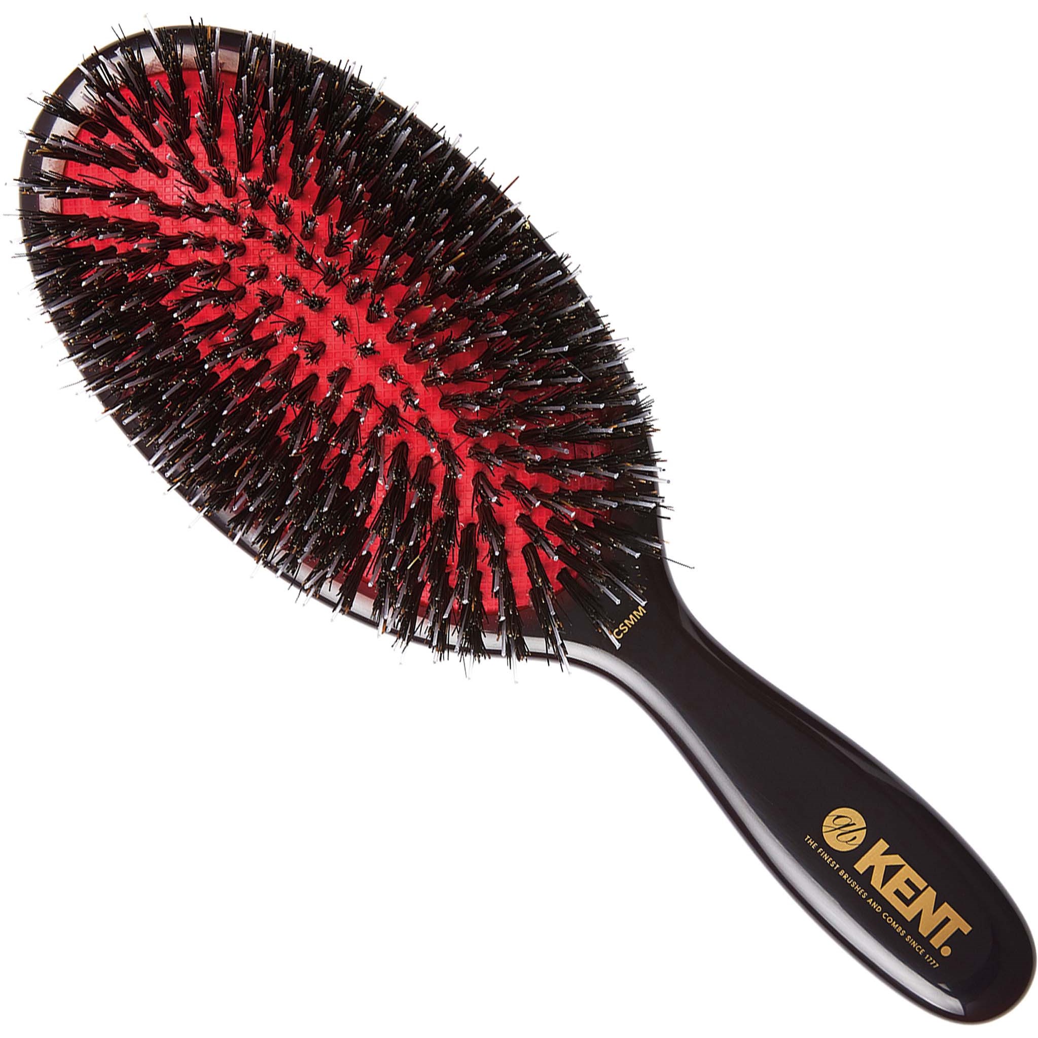 Kent Brushes Classic Shine Medium Black Porcupine Mixed Bristle H