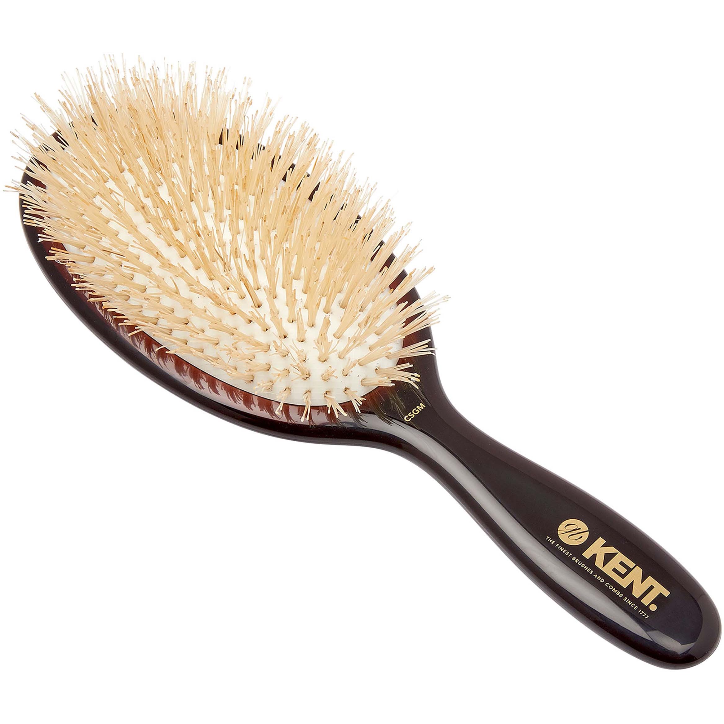 Kent Brushes Classic Shine Medium Soft White Pure Bristle Hairbru