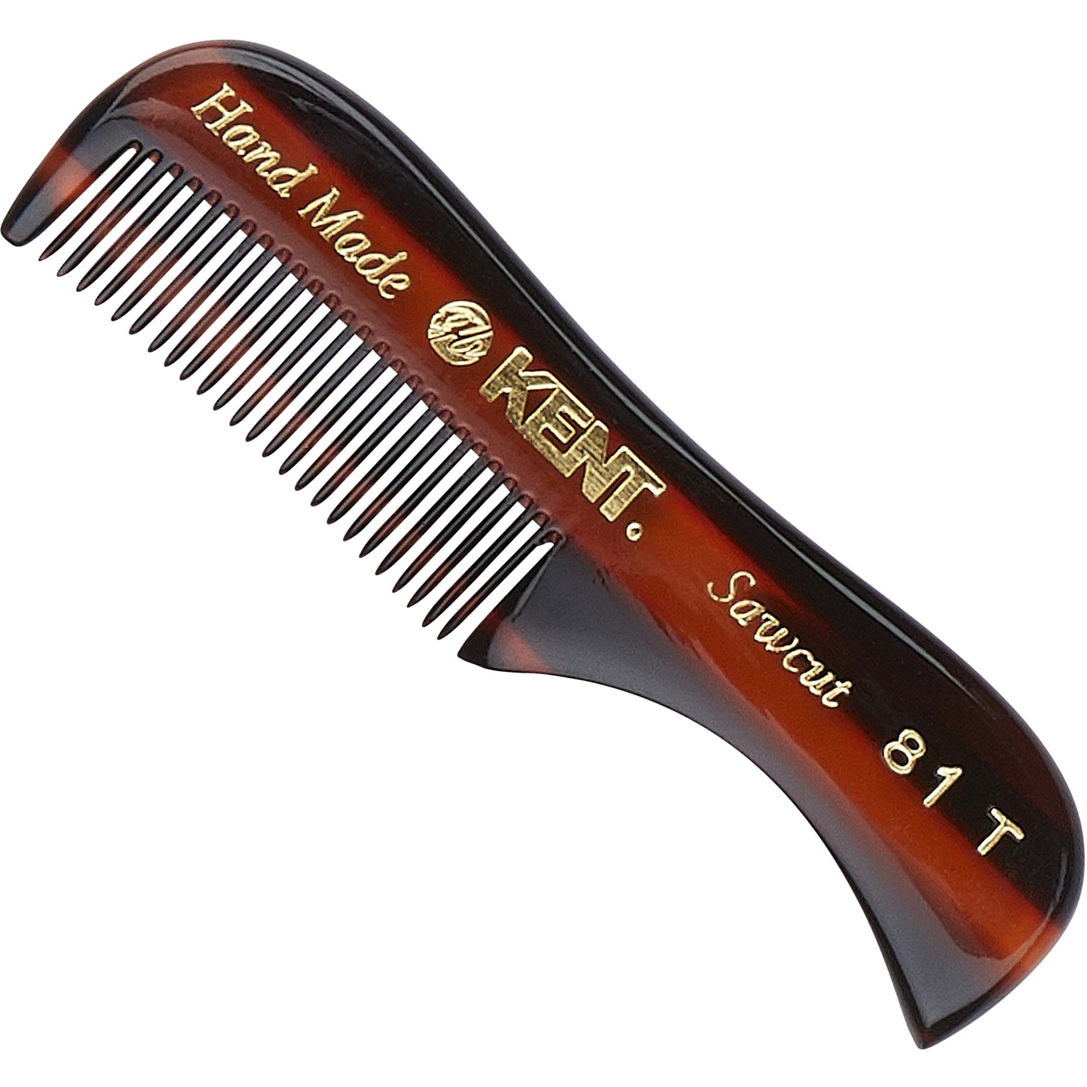 Kent Brushes Extra Small Handgjord Mustash Skäggkam