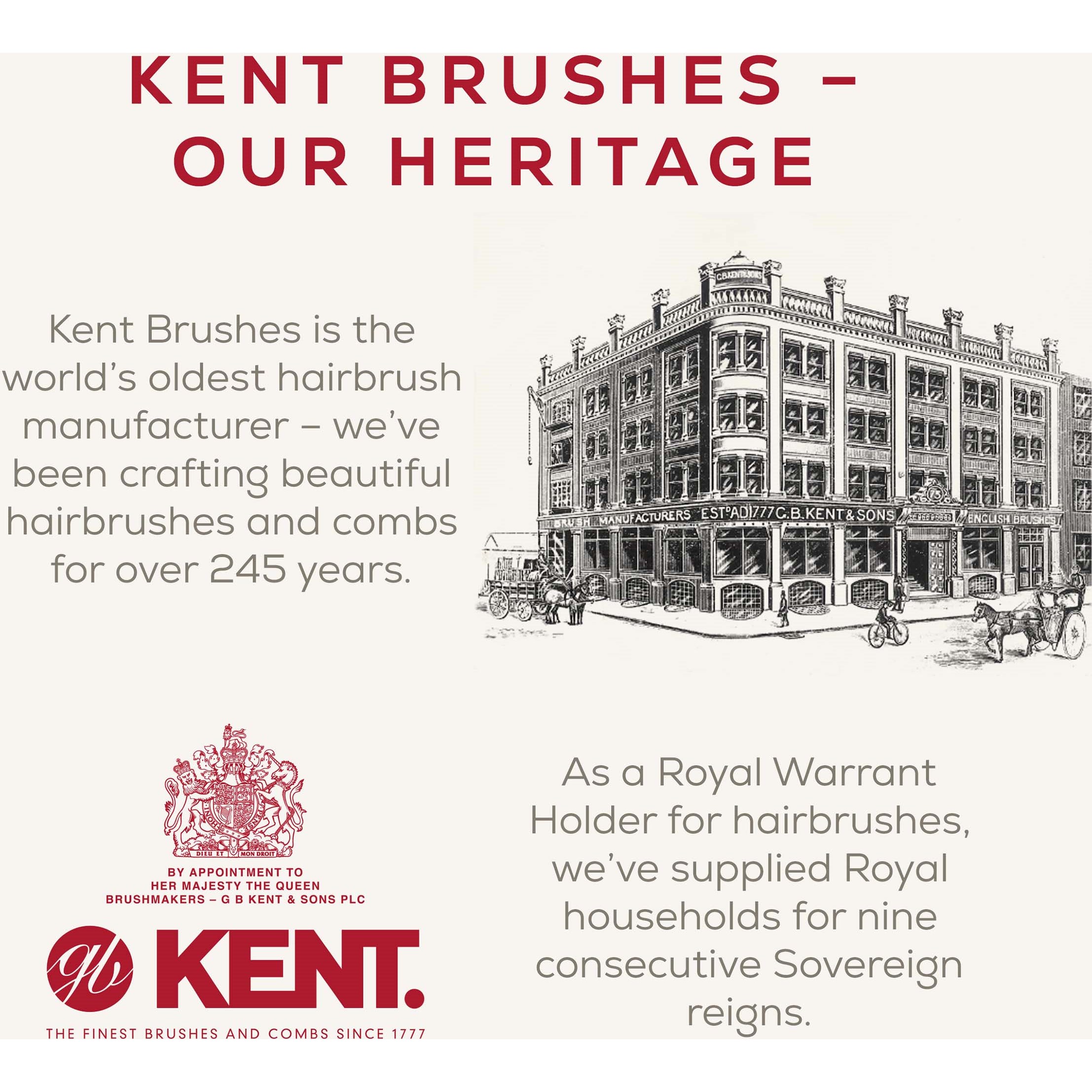 Kent Brushes Kent for Men Half-Radial Stylingborste (zdjęcie 7)