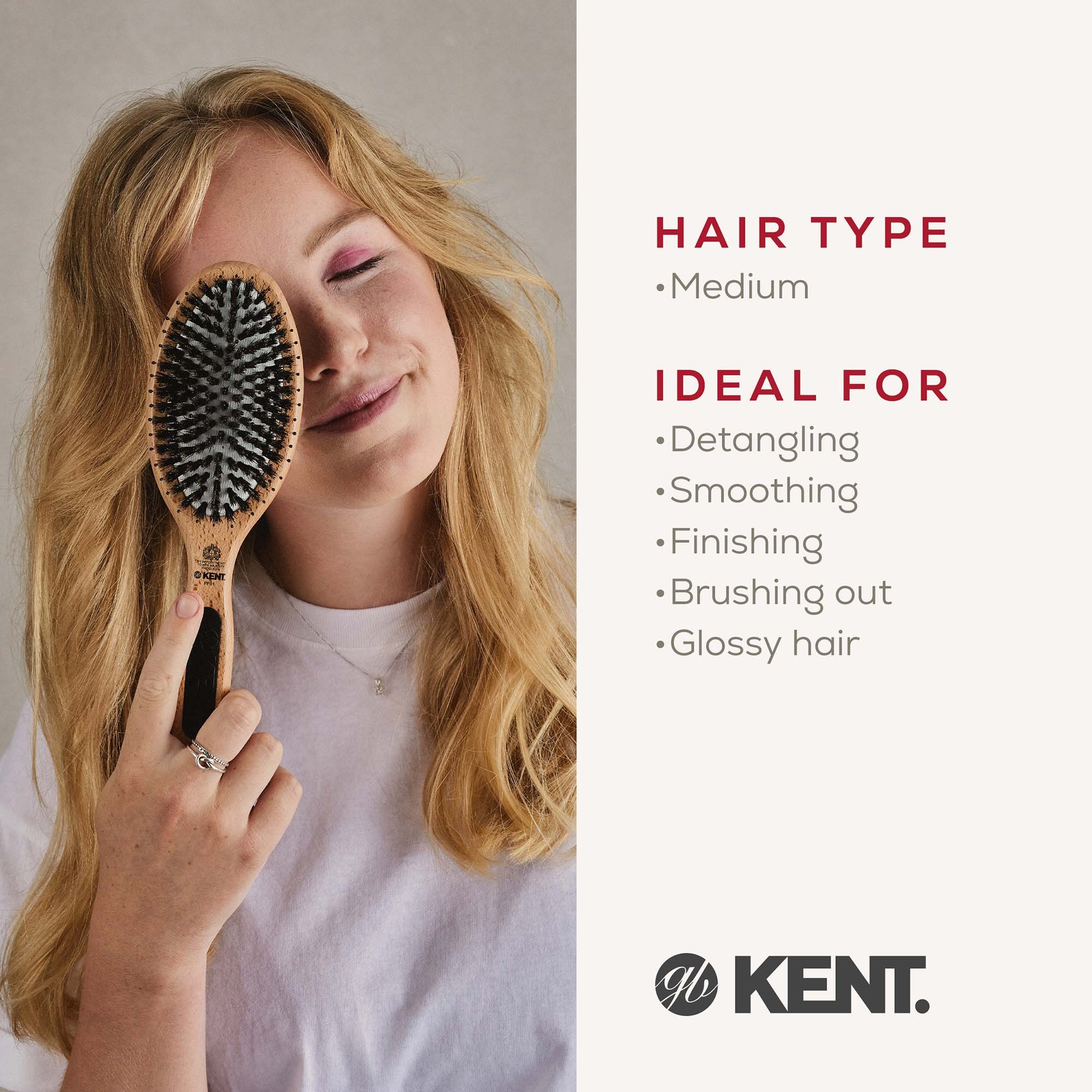 Kent Brushes Large Rubber Pad Brush (zdjęcie 8)
