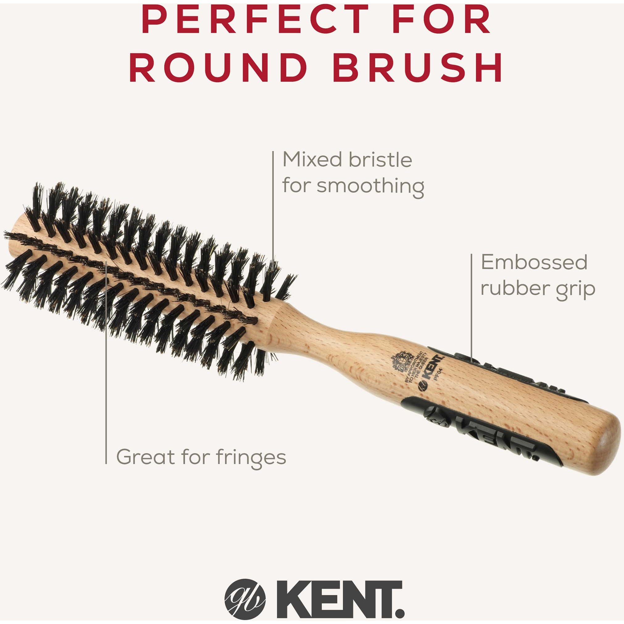 Kent Brushes Liten Rundborste Svinborst (zdjęcie 4)