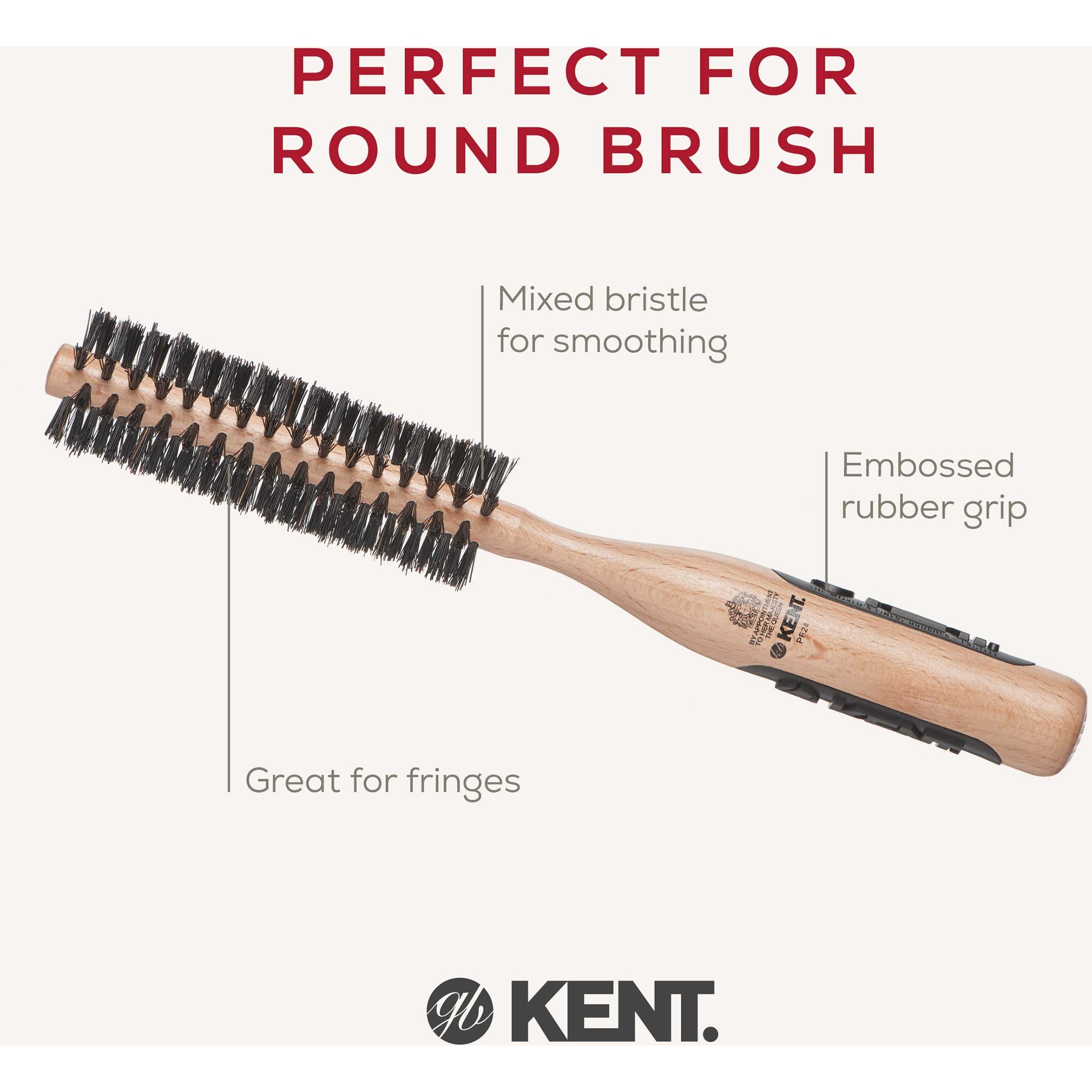 Kent Brushes Micro Rund Volym och Fönborste (zdjęcie 4)