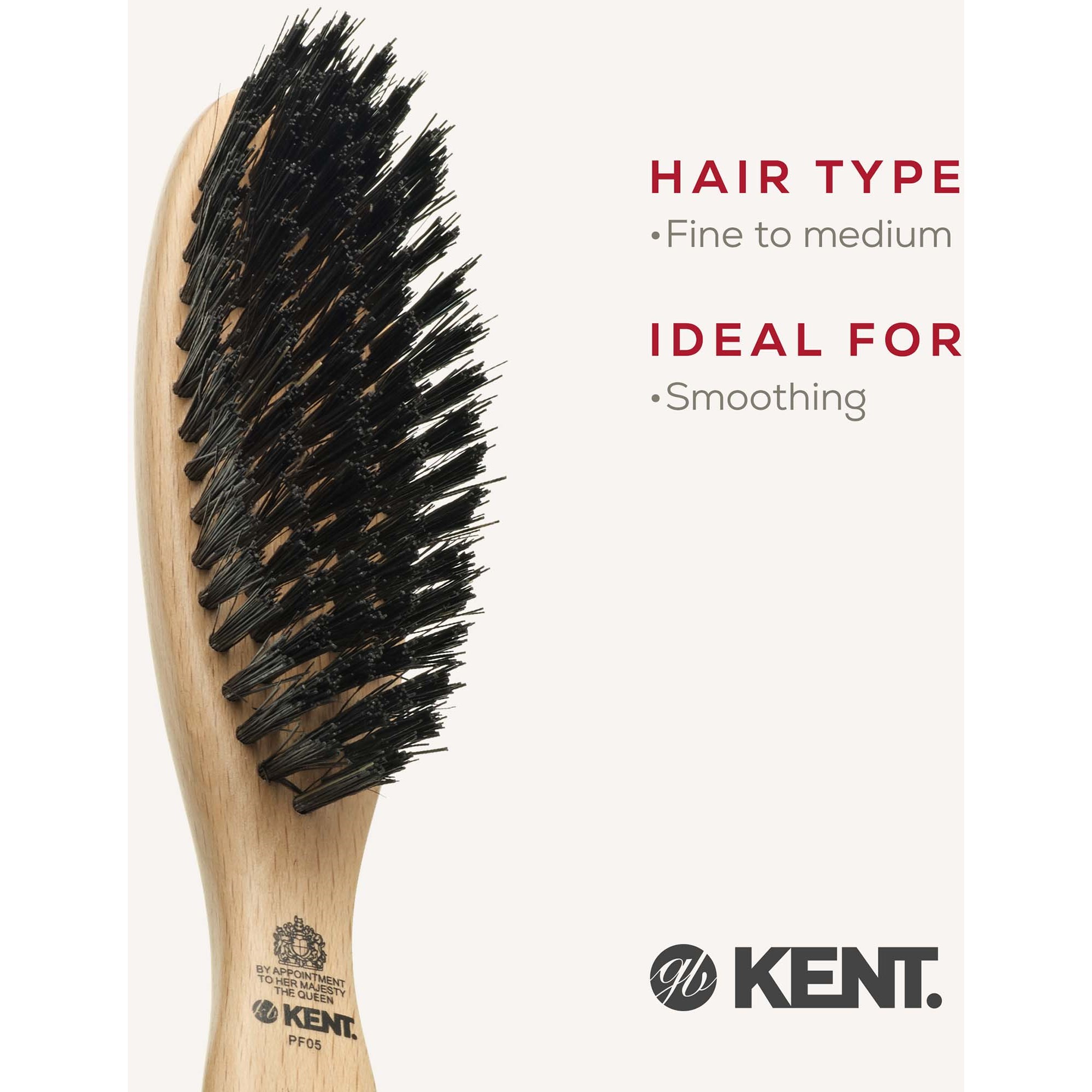 Kent Brushes Narrow Grooming Brush (zdjęcie 6)