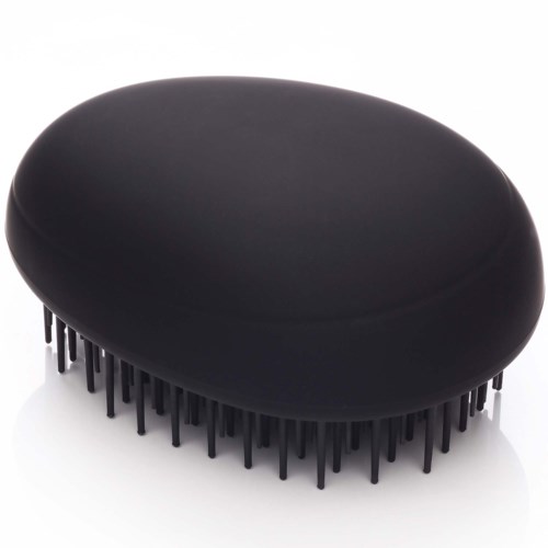 Kent Brushes Pebble Brush Matt Black - Utredningsborste travel size