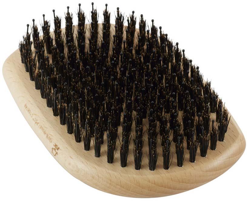 Kent Brushes Pure Flow Bristle Nylon Mix Military Style Brush  