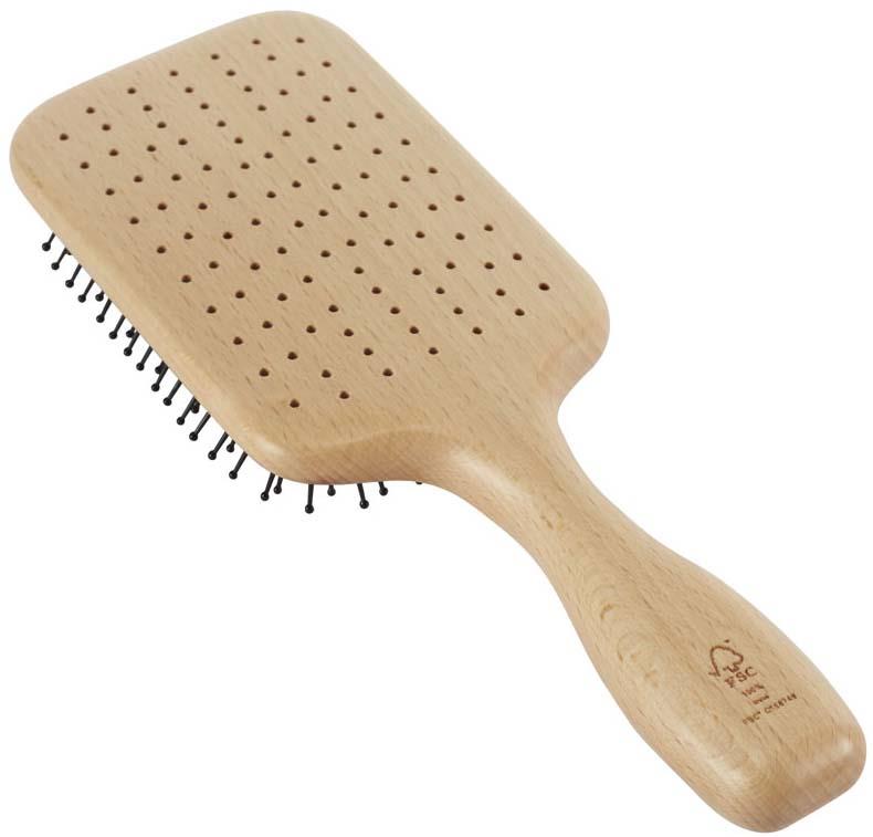 Kent Brushes Pure Flow Large Vented Fine Quill Paddle Brush  
