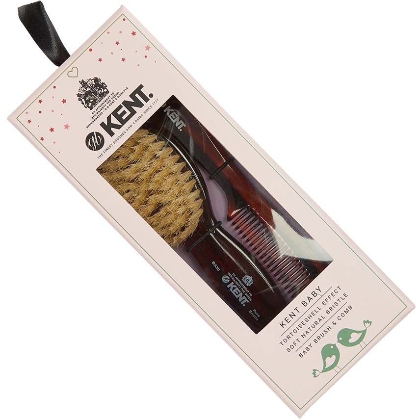 Kent Brushes Soft Natural Bristle Baby Brush and Comb Set (obrázok 8)