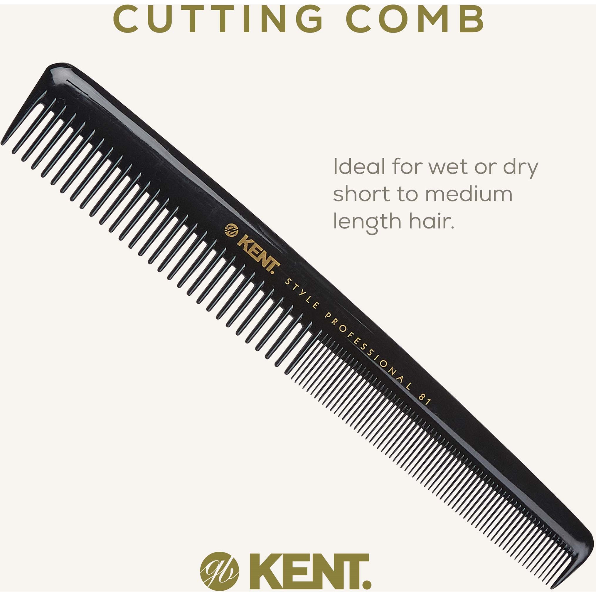Kent Brushes Style Professional Cutting Comb (zdjęcie 3)