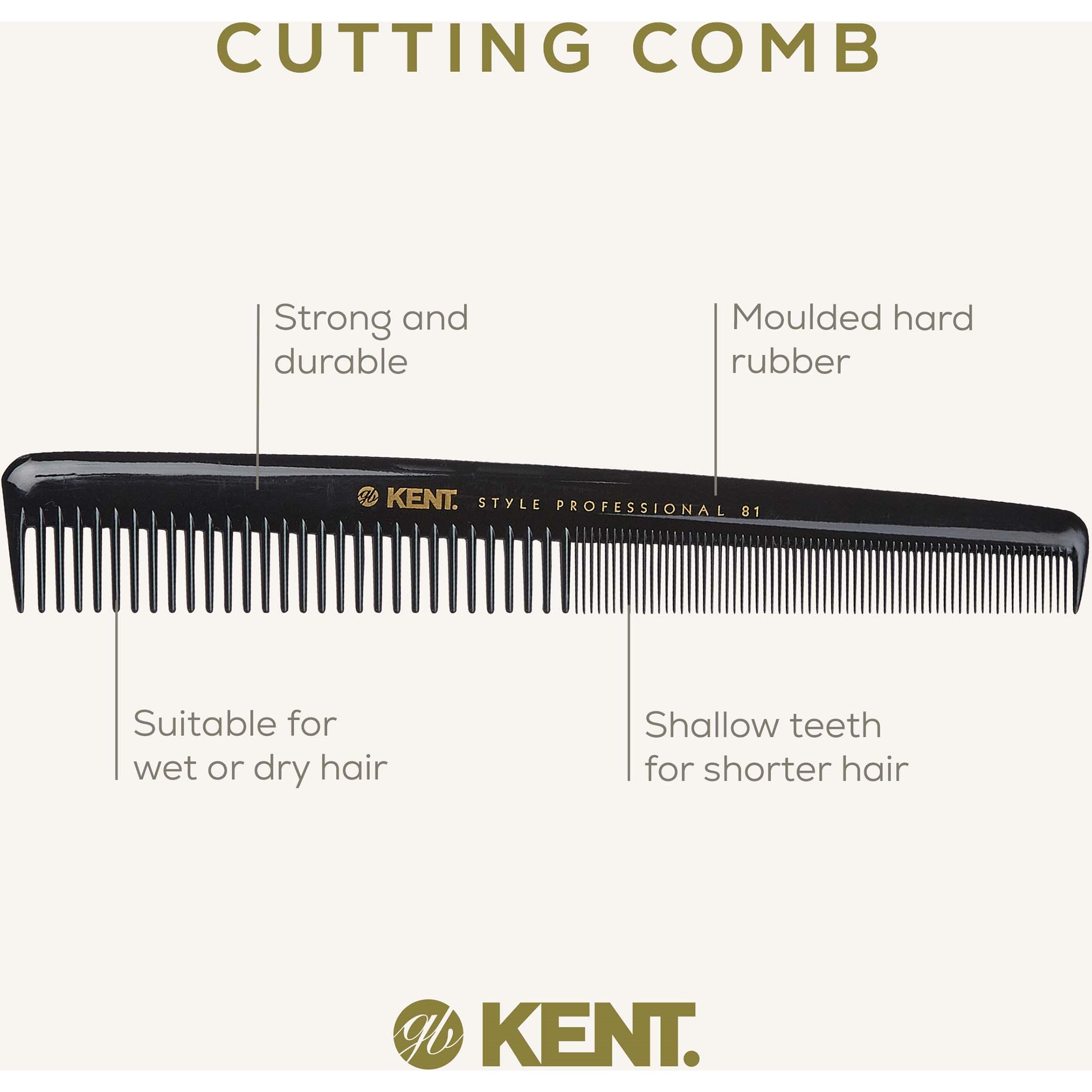 Kent Brushes Style Professional Cutting Comb (zdjęcie 4)