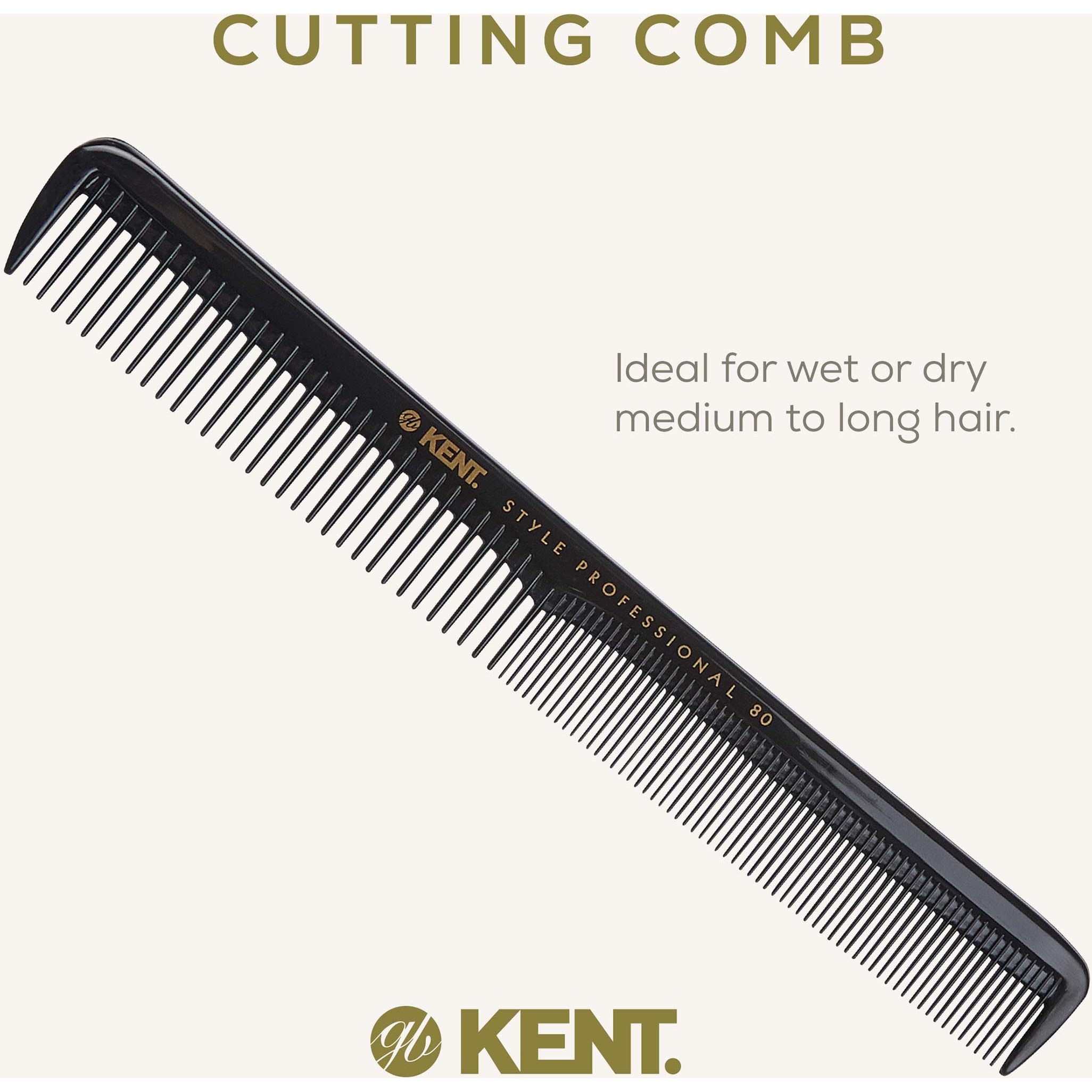 Kent Brushes Style Professional Master Barber Comb (zdjęcie 3)