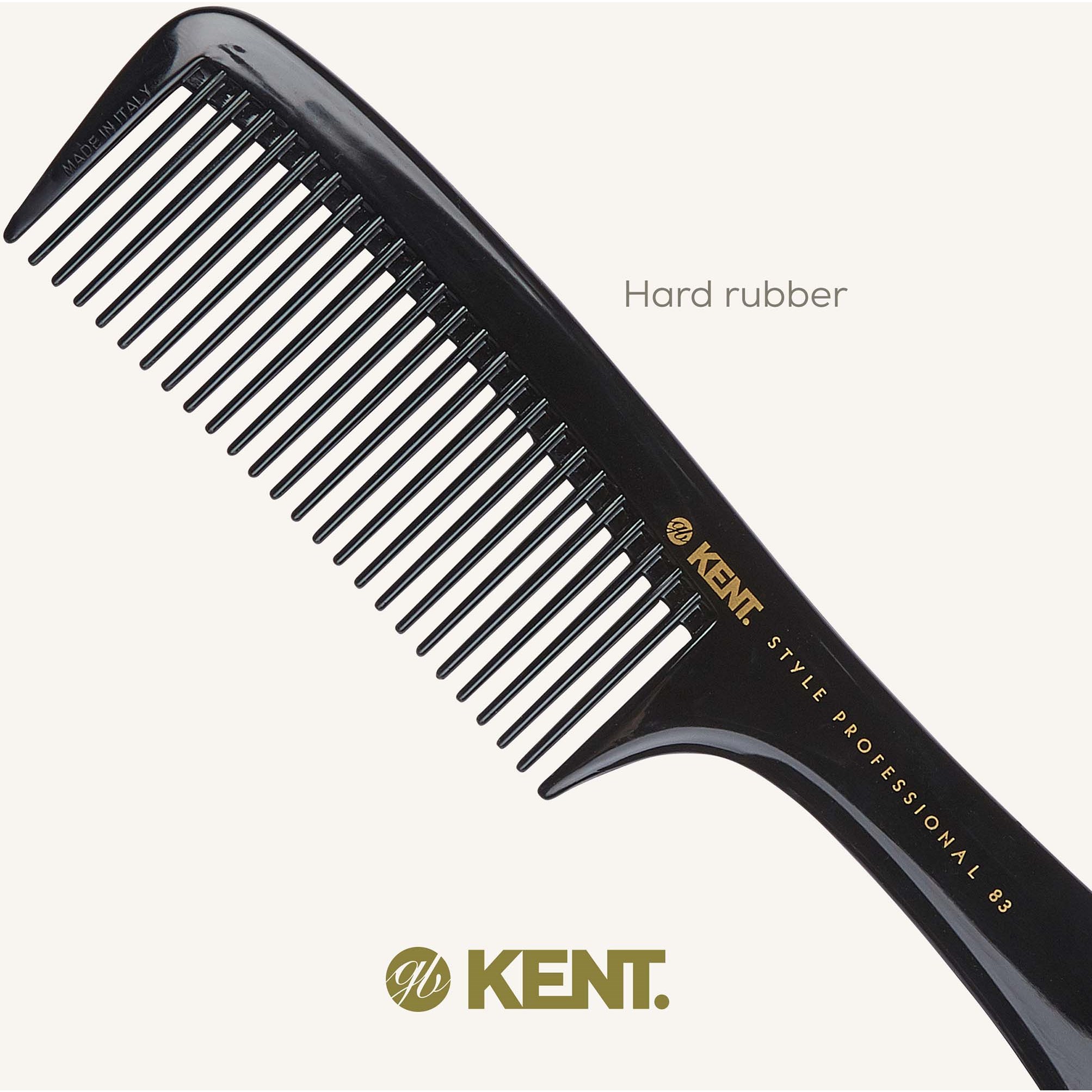 Kent Brushes Style Professional Rake Comb Frisörkam (zdjęcie 5)