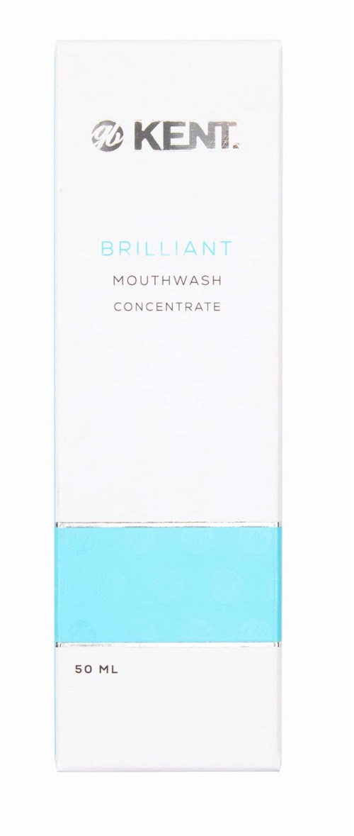 Kent Brushes Kent Oral Care BRILLIANT Mouthwash Concentrate 50 ml