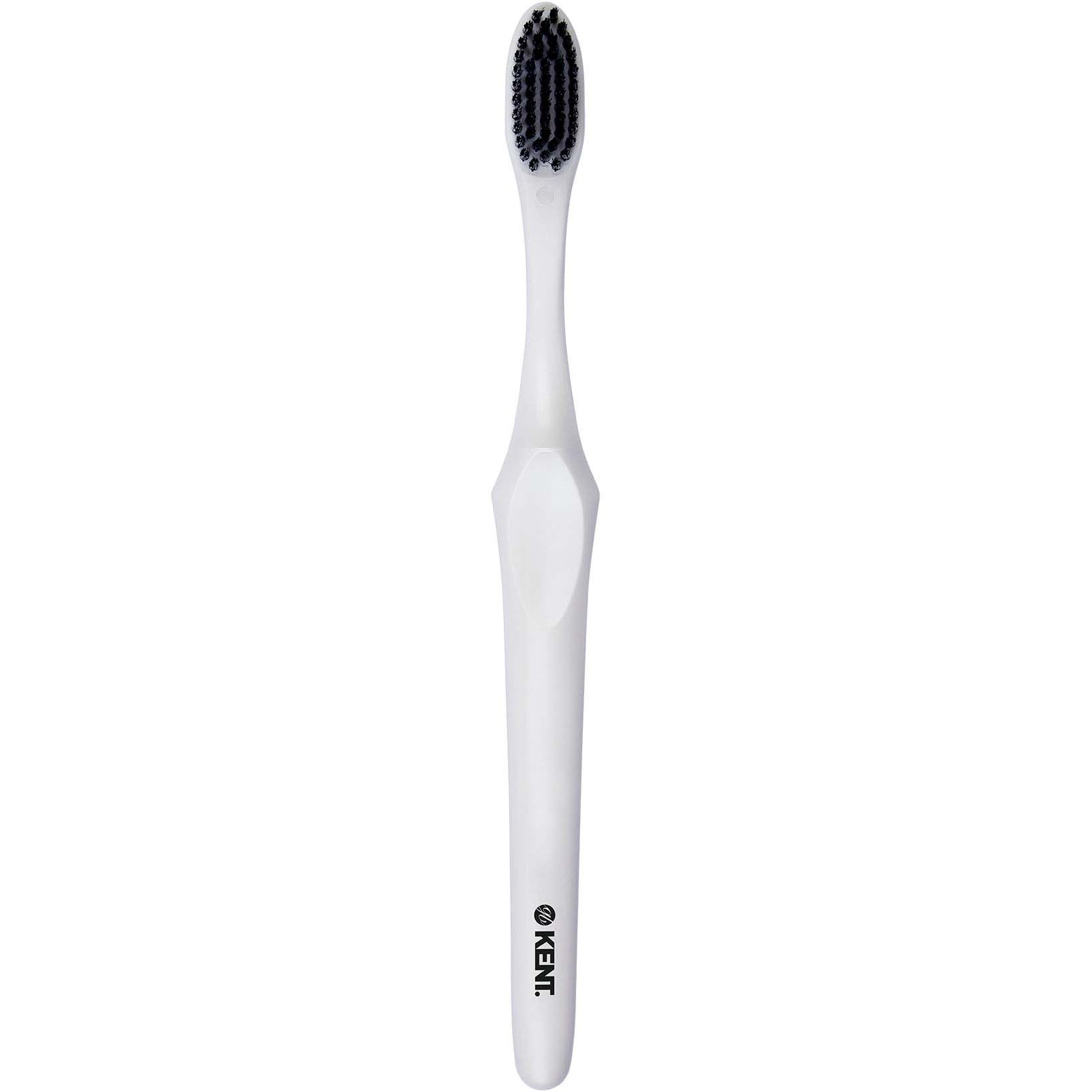 Bilde av Kent Brushes Kent Oral Care Smile Silver And Charcoal Infused Toothbru