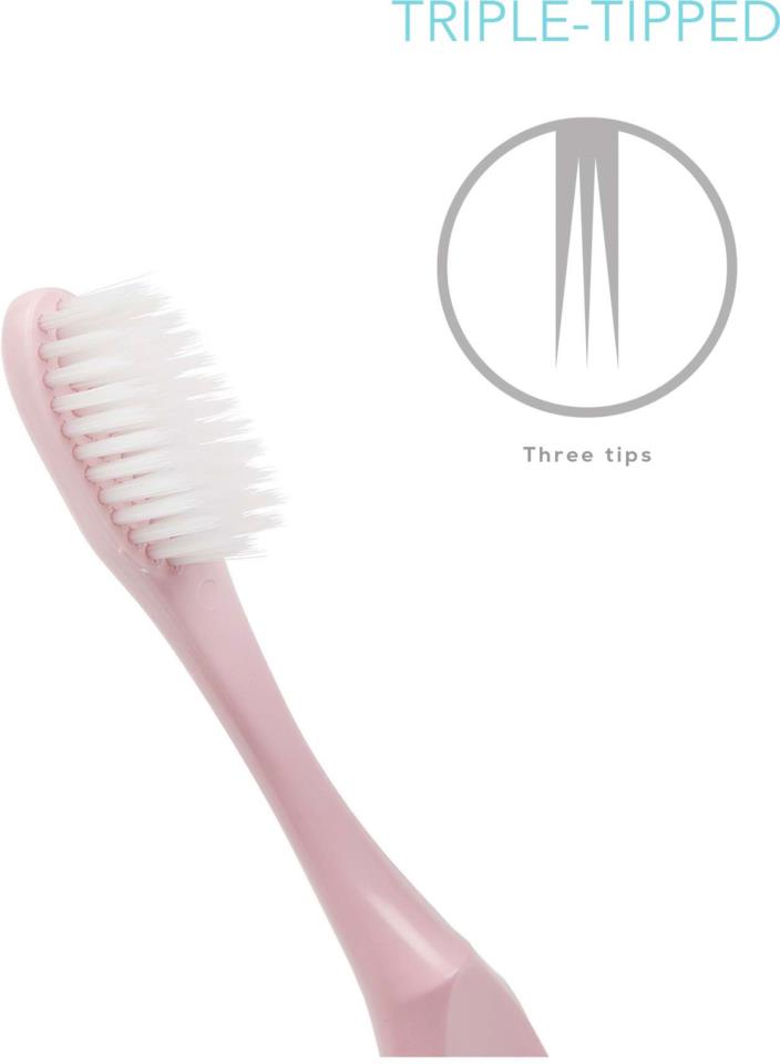 Kent Oral Care SMILE Super Soft Silver Infused Toothbrush Pink