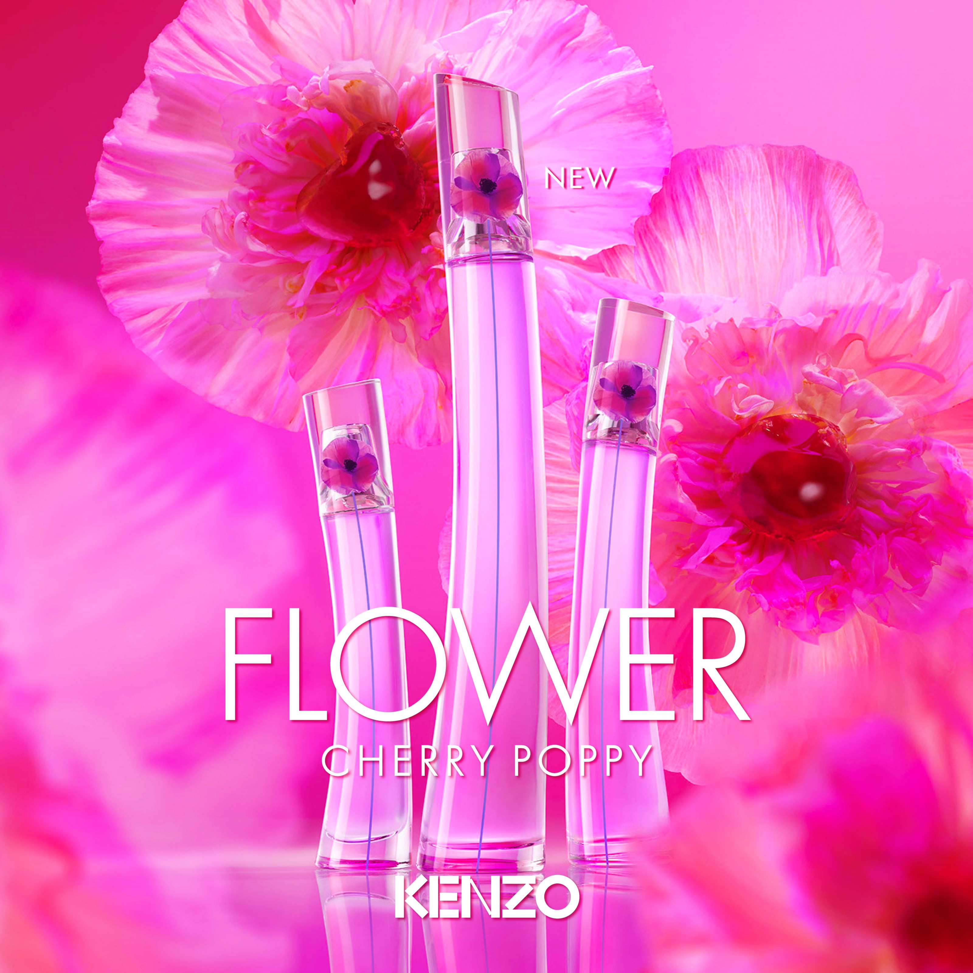 Kenzo Flower by Kenzo Cherry Poppy Eau de Parfum 30 ml (obrázok 4)